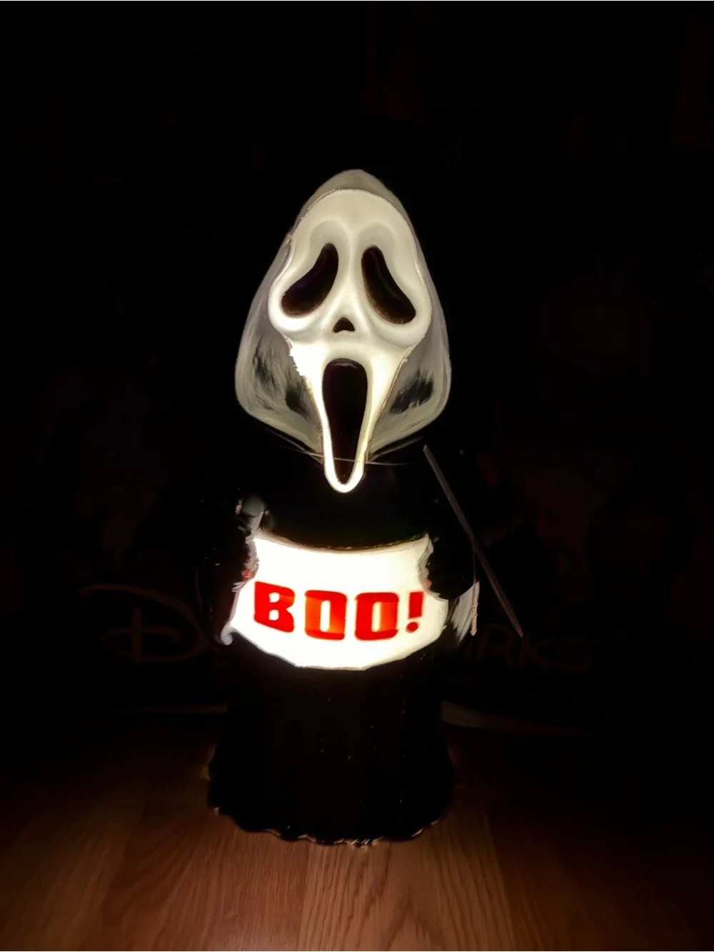 Scream Ghost Face Halloween Light Up 